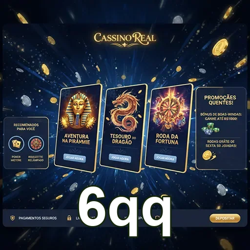 Jogador se divertindo em jogos rápidos no 6qq